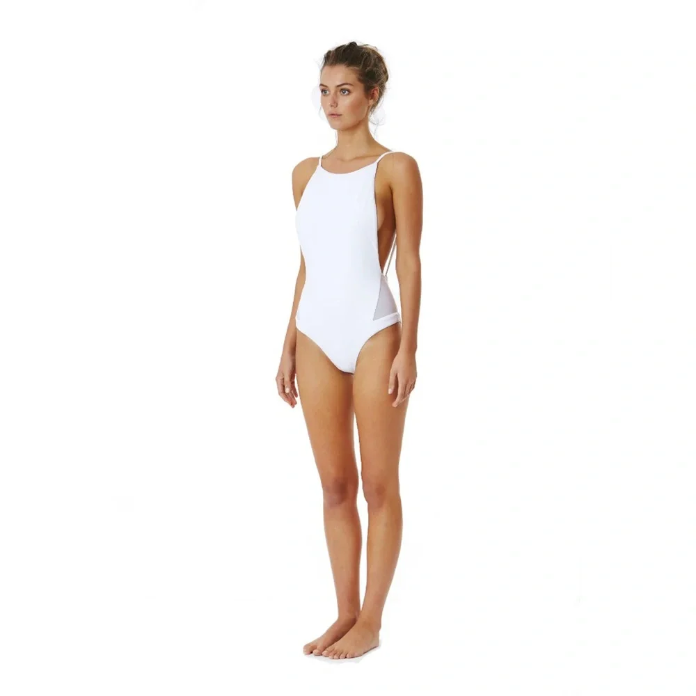 EUC // FELLA // SZ LG // Mad Max One Piece - White // Retail $189